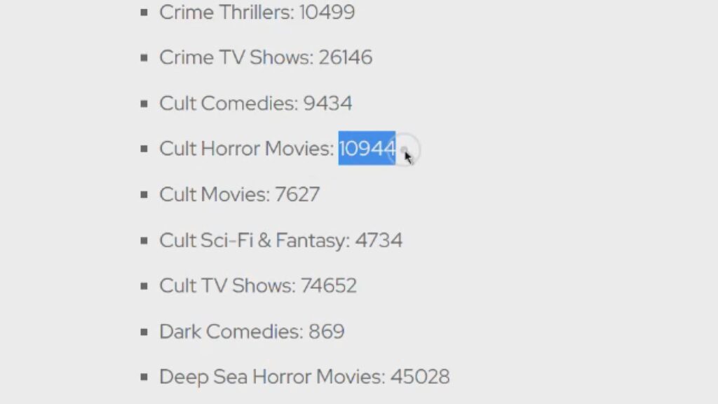 Use Netflix Codes to Find All the Horror Movies - What the Tech?